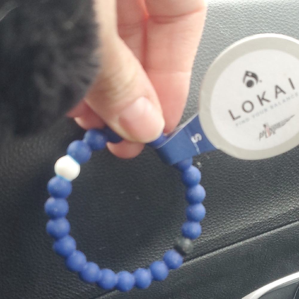 Lokai Blue Bracelet Wings For Life